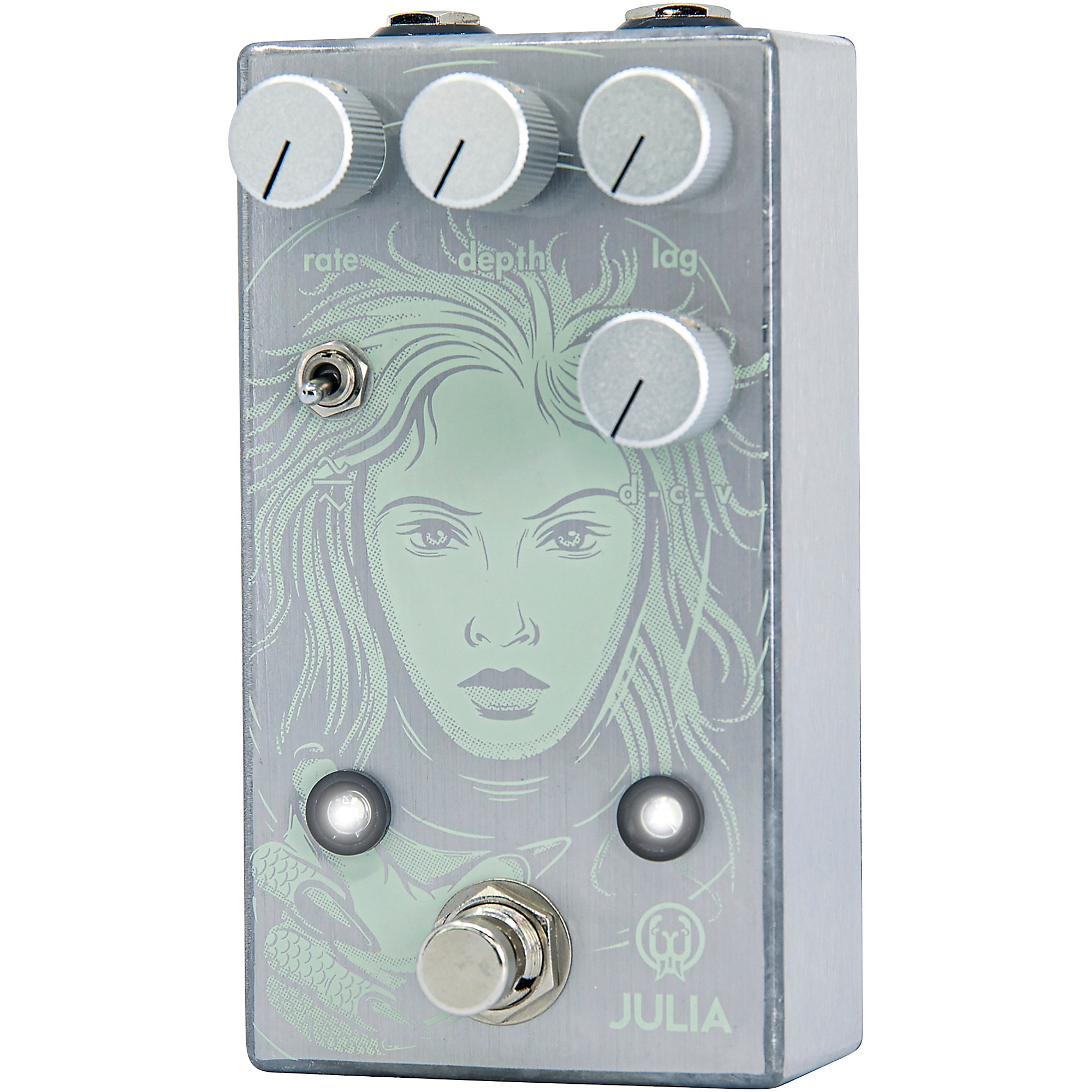 Walrus Audio Julia Analog Chorus/Vibrato V2 Effects Pedal Platinum