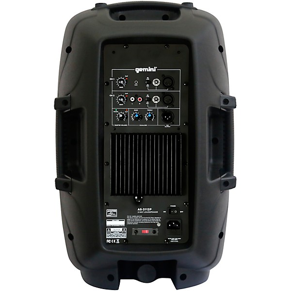 Open Box Gemini AS-2112P 12" 1,500W Powered Loudspeaker Level 2  197881126872