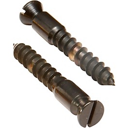 Floyd Rose Bridge Mounting Wood Screws (Set of 2) Black