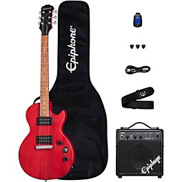 Epiphone Les Paul Special-I Electric Guitar Player Pac... Epiphone Les Paul Special-I Electric Guitar Player Pack Worn Cherry