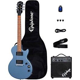 Epiphone Les Paul Special-I Electric Guitar Playe... Epiphone Les Paul Special-I Electric Guitar Player Pack Worn Pelham Blue