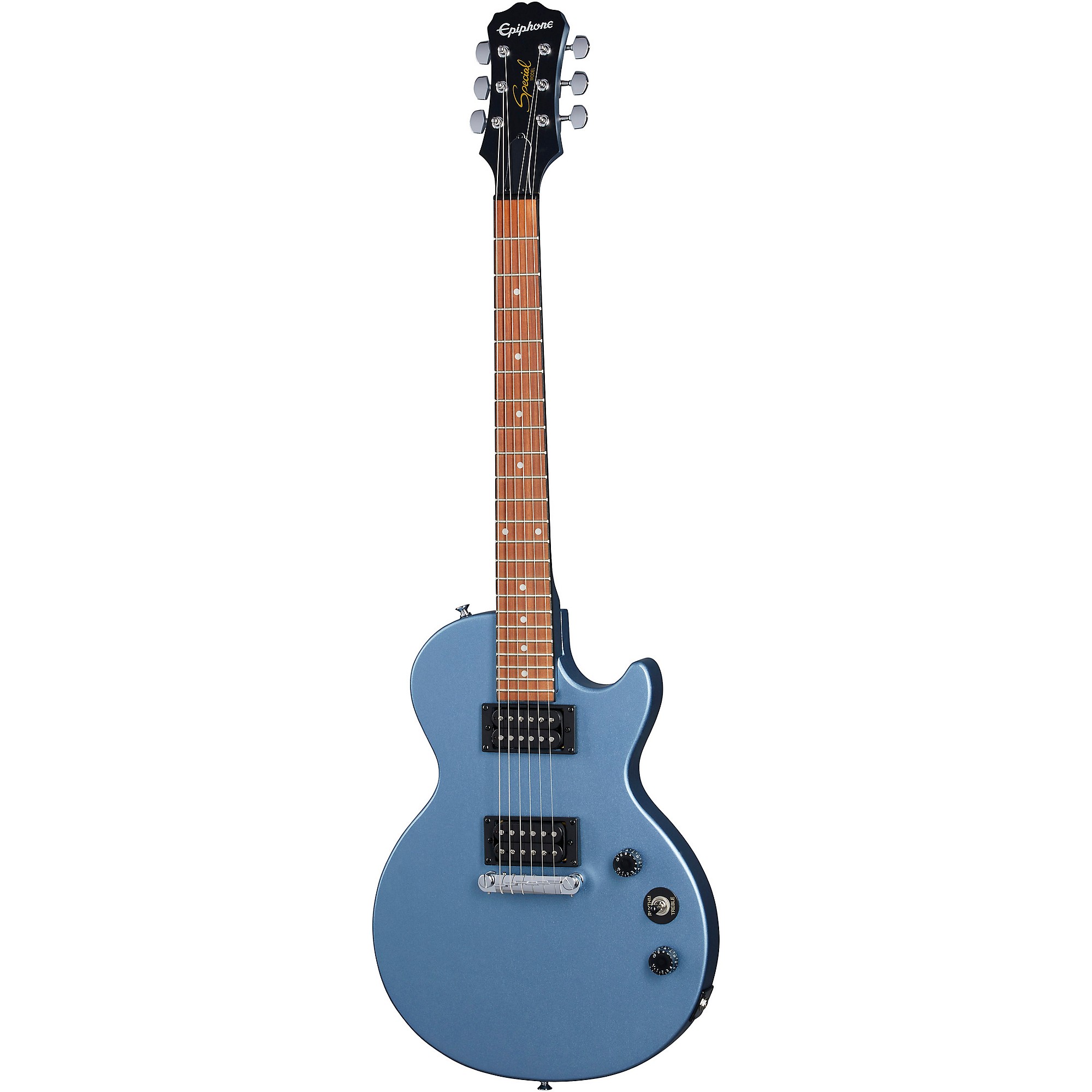 Epiphone Les Paul Special-I Electric Guitar Player Pack Worn Pelham Blue |  Guitar Center