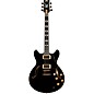 Ibanez JSM20TH John Scofield Signature Semi-Hollowbody Electric Guitar Black