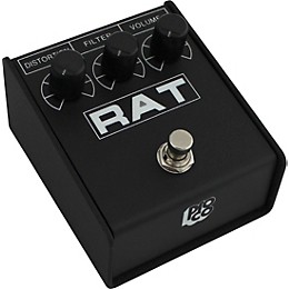 Open Box ProCo Rat2 Distortion Effects Pedal Bundle with Cable, Power Supply, Picks Level 1