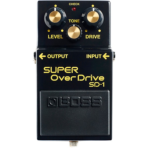 BOSS 40th Anniversary SD-1-4A Super OverDrive Effects Pedal Black