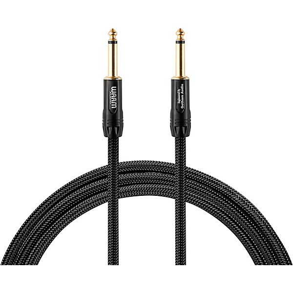 Warm Audio Premier Series Straight to Straight Instrument Cable 25 ft. Black