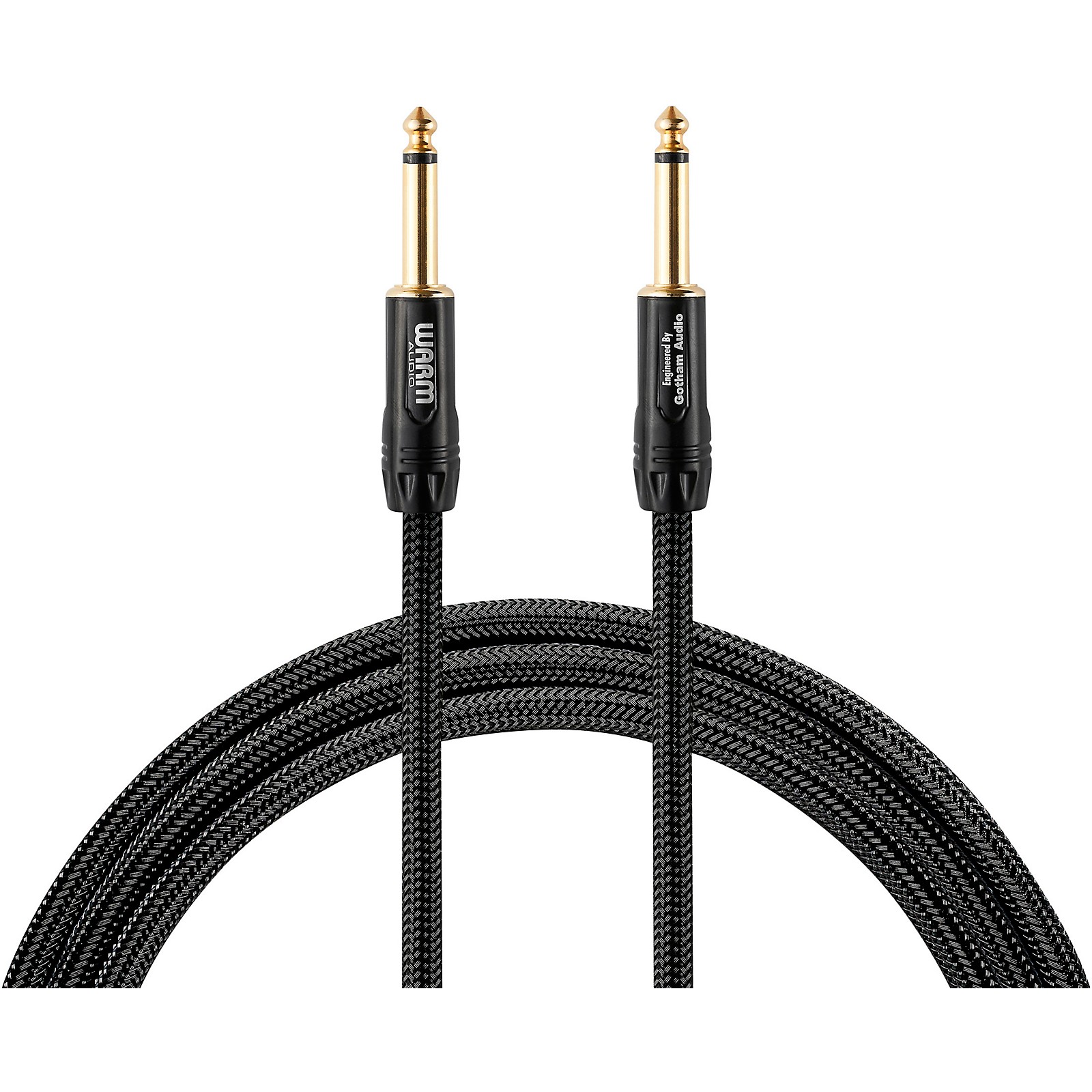 Warm Audio Premier Series 16g Speaker Cable 1/4" to 1/4" 3 ft. Black