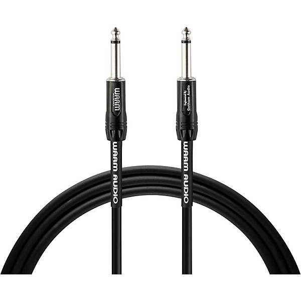 Warm Audio Pro Series 16g Speaker Cable 1/4" to 1/4" 3 ft. Black