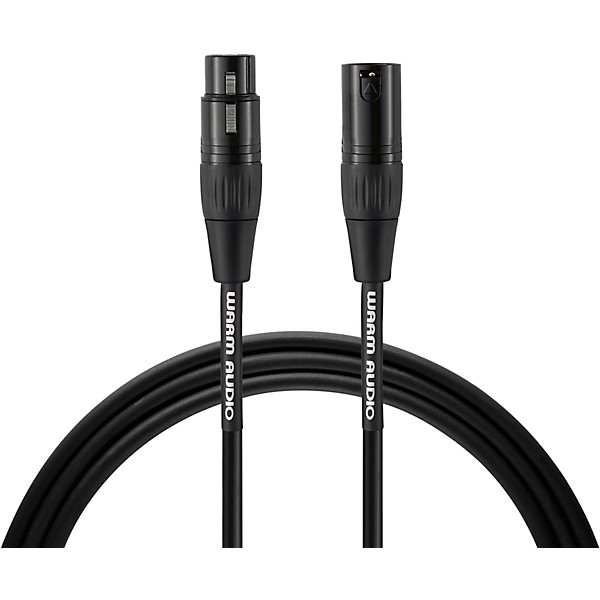 Warm Audio Pro Series XLR Microphone Cable 6 ft. Black