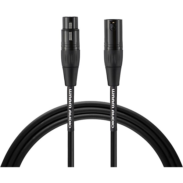 Warm Audio Pro Series XLR Microphone Cable 10 ft. Black