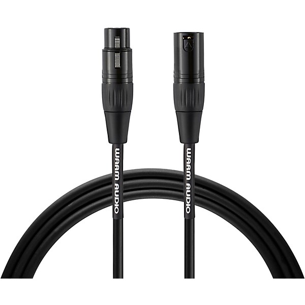 Warm Audio Pro Series XLR Microphone Cable 50 ft. Black