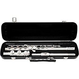 Open Box Pearl Flutes Belsona 200 Series Student Flute Level 2 Offset G, C-Foot 197881021245