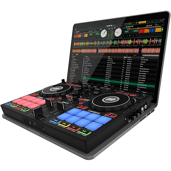 Open Box Reloop Ready Portable Performance DJ Controller for Serato Level 1