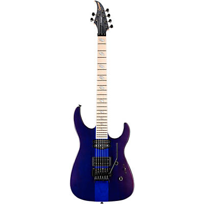 Caparison Guitars Dellinger Prominence Mf Electric Guitar Transparent Spectrum Blue for sale
