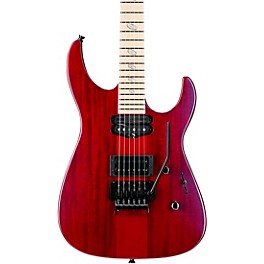 Caparison Guitars Dellinger Prominence MF Electric Guitar Transparent Spectrum Red