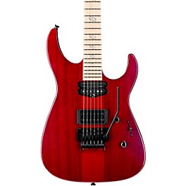 Caparison Guitars Dellinger Prominence MF Electric Guitar Transparent Spectrum Red