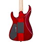 Caparison Guitars Dellinger II Prominence EF Electric Guitar Transparent Spectrum Red