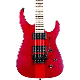 Caparison Guitars Dellinger II Prominence MF Electric Guitar Transparent Spectrum Red