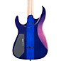 Caparison Guitars Dellinger II FX Prominence EF Electric Guitar Transparent Spectrum Blue