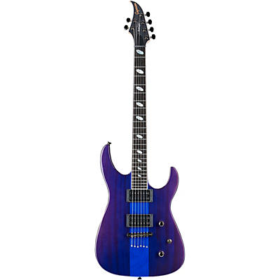 Caparison Guitars Dellinger Ii Fx Prominence Ef Electric Guitar Transparent Spectrum Blue for sale