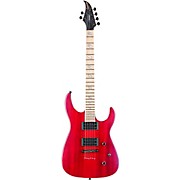 Caparison Guitars Dellinger Ii Fx Prominence Mf Electric Guitar Transparent Spectrum Red for sale