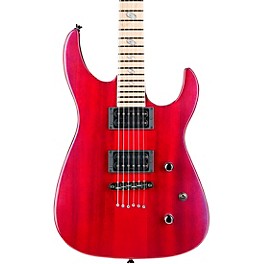 Caparison Guitars Dellinger II FX Prominence MF Electric Guitar Transparent Spectrum Red