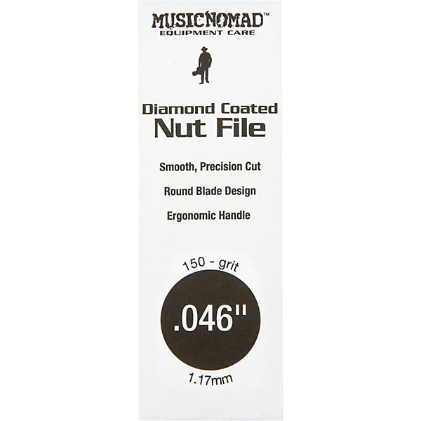 Music Nomad Diamond Coated .046" Nut File .046 in
