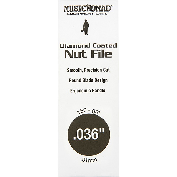 Music Nomad Diamond Coated .036" Nut File .036 in.