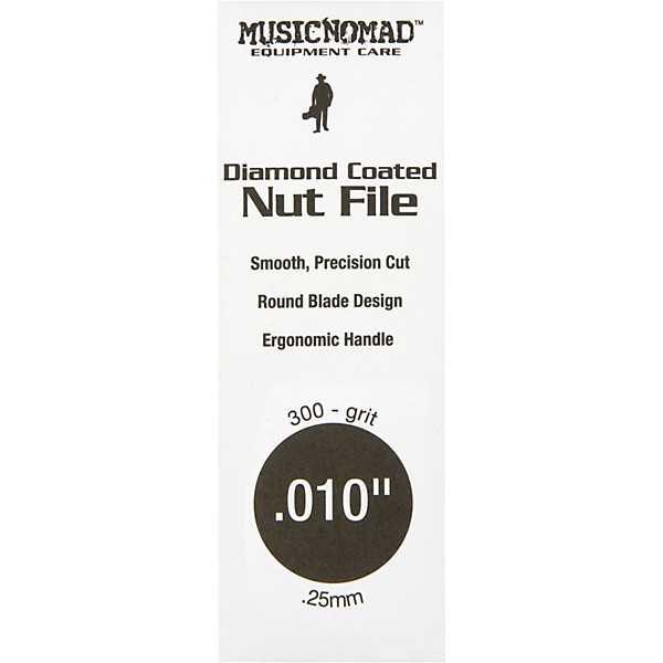 Music Nomad Diamond Coated .010" Nut File .010 in.