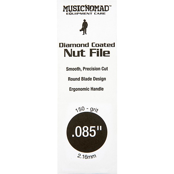 Music Nomad Diamond Coated .085 in. Nut File .085 in.