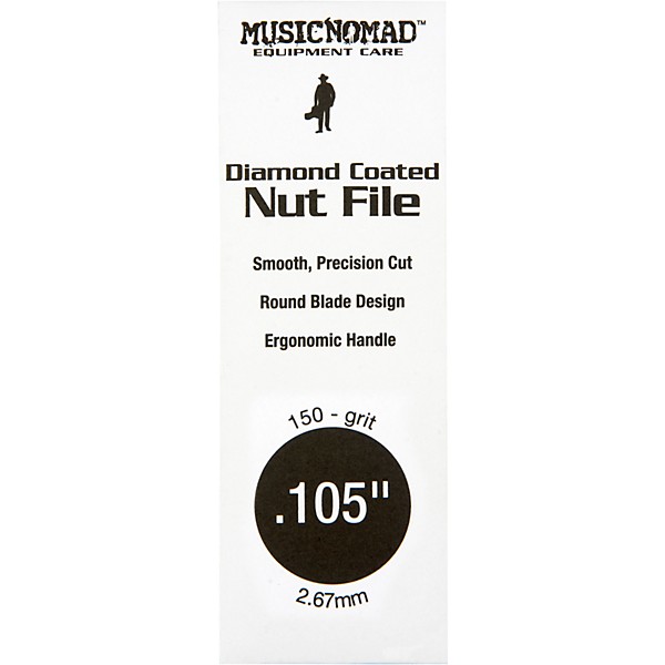 Music Nomad Diamond Coated .105 in. Nut File .105 in.