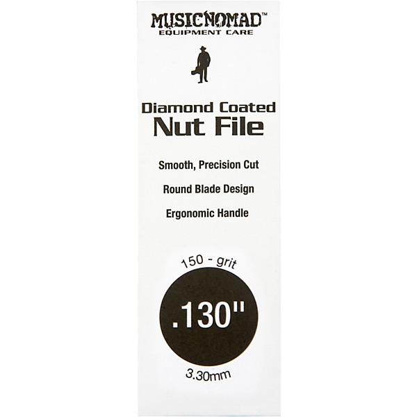 Music Nomad Diamond Coated .130 in. Nut File .130 in.