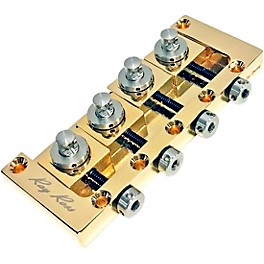 Ray Ross Saddle-less 4-String Bass Bridge Gold