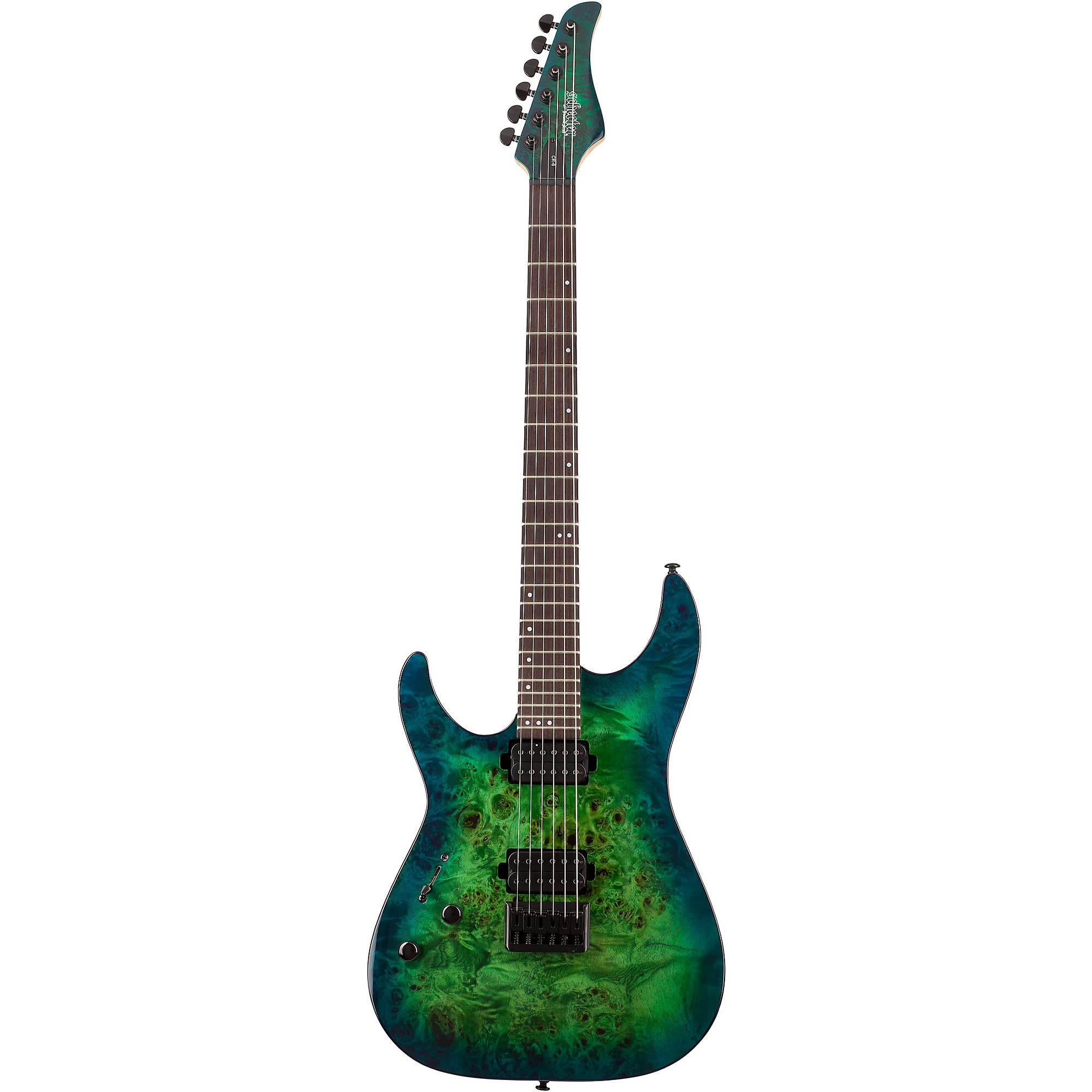 Schecter Guitar Research CR-6 Electric Guitar Aquaburst