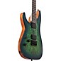 Schecter Guitar Research CR-6 Left-Handed Electric Guitar Aqua Burst