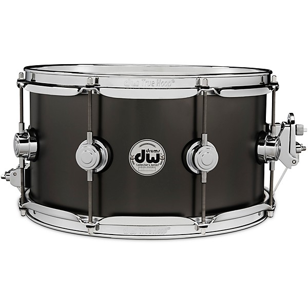 DW Collector's Series Satin Black Over Brass Snare Drum With ...