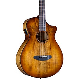 Breedlove Pursuit Exotic S CE Concerto Acoustic-Electric Bass Amber Burst