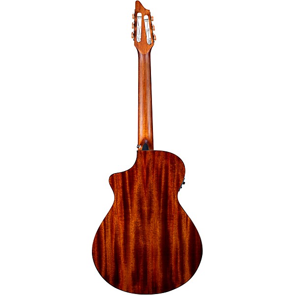 Breedlove Discovery S CE Cedar-African Mahog Concert Acoustic-Electric Classical Guitar Natural