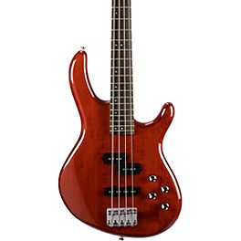 Cort Action Bass Plus Electric Bass Transparent Red