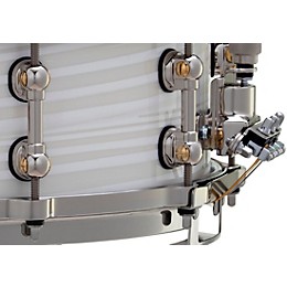 Pearl Philharmonic Maple/Birch Snare Drum 14 x 5 in. Silver White Swirl