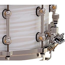 Pearl Philharmonic Maple/Birch Snare Drum 14 x 6.5 in. Silver White Swirl