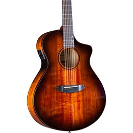 Breedlove Pursuit Exotic S CE Myrt... Breedlove Pursuit Exotic S CE Myrtlewood Concert Acoustic-Electric Guitar Bourbon Burst