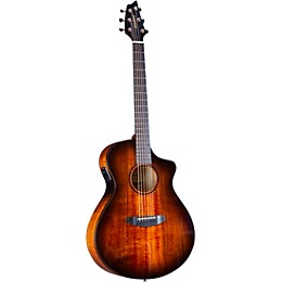 Open Box Breedlove Pursuit Exotic S CE Myrtlewood Concert Acoustic-Electric Guitar Level 2 Bourbon Burst 194744810411