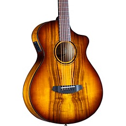 Open Box Breedlove Pursuit Exotic S CE Myrtlewood Concertina Acoustic-Electric Guitar Level 2 Tiger Eye 194744688386