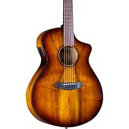 Blemished Breedlove Pursuit Exotic S CE Myrtlewood Companion Acoustic-Electric Guitar Level 2 Tiger Eye 197881139056