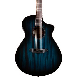 Breedlove Rainforest S African Mahogany ... Breedlove Rainforest S African Mahogany Concert Acoustic-Electric Guitar Papillon