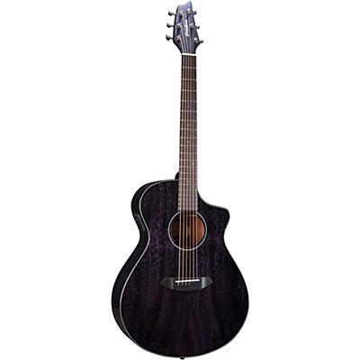 Breedlove Rainforest S African Mahogany Concert Acoustic-Electric Guitar Orchid for sale