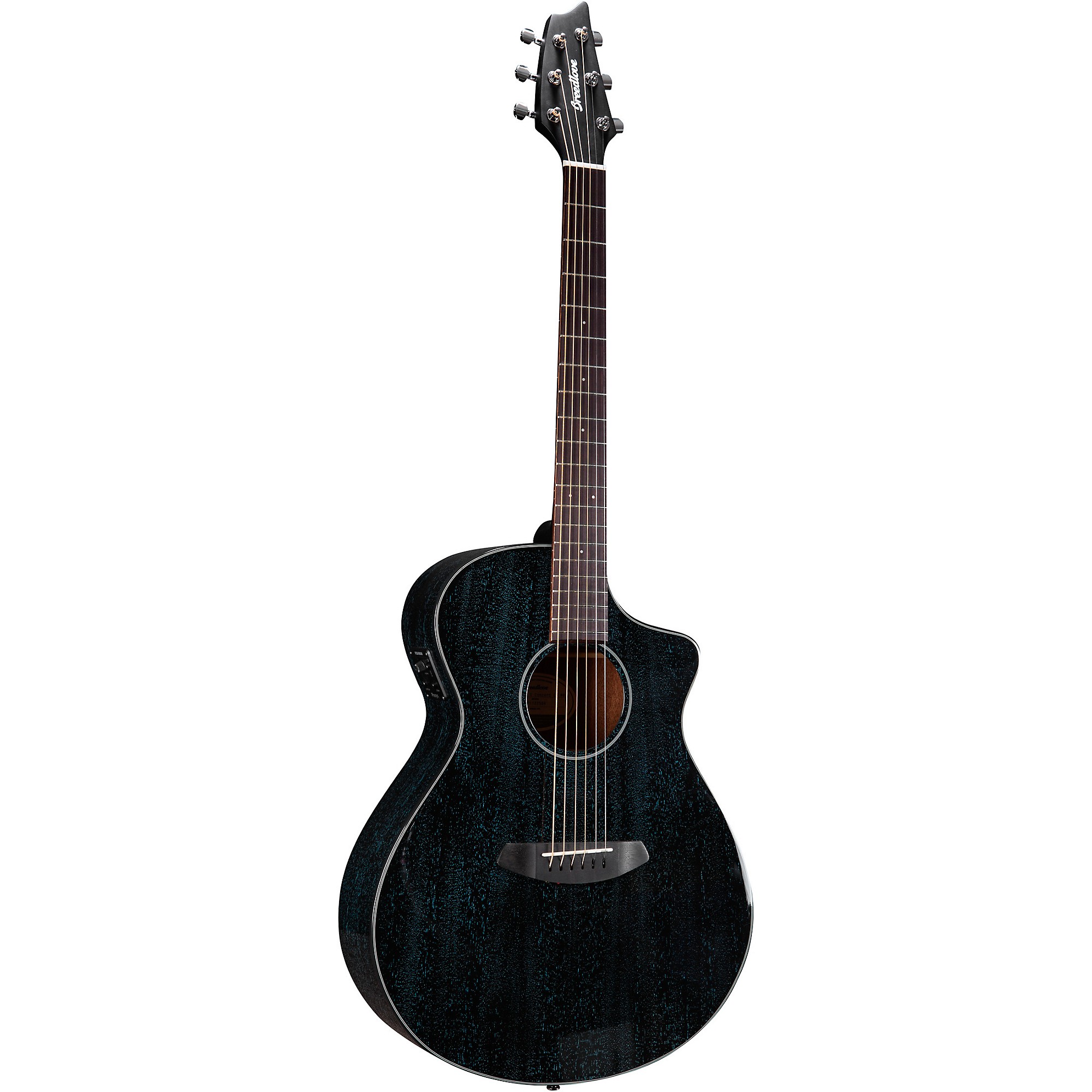 Breedlove Discovery S CE African Mahogany-African Mahogany HB Concert  Acoustic-Electric Guitar Natural