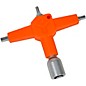 GROOVETECH TOOLS, INC. DK Multi 4-in-1 Drum Key Multi-Tool Orange/Sanded Nickel thumbnail