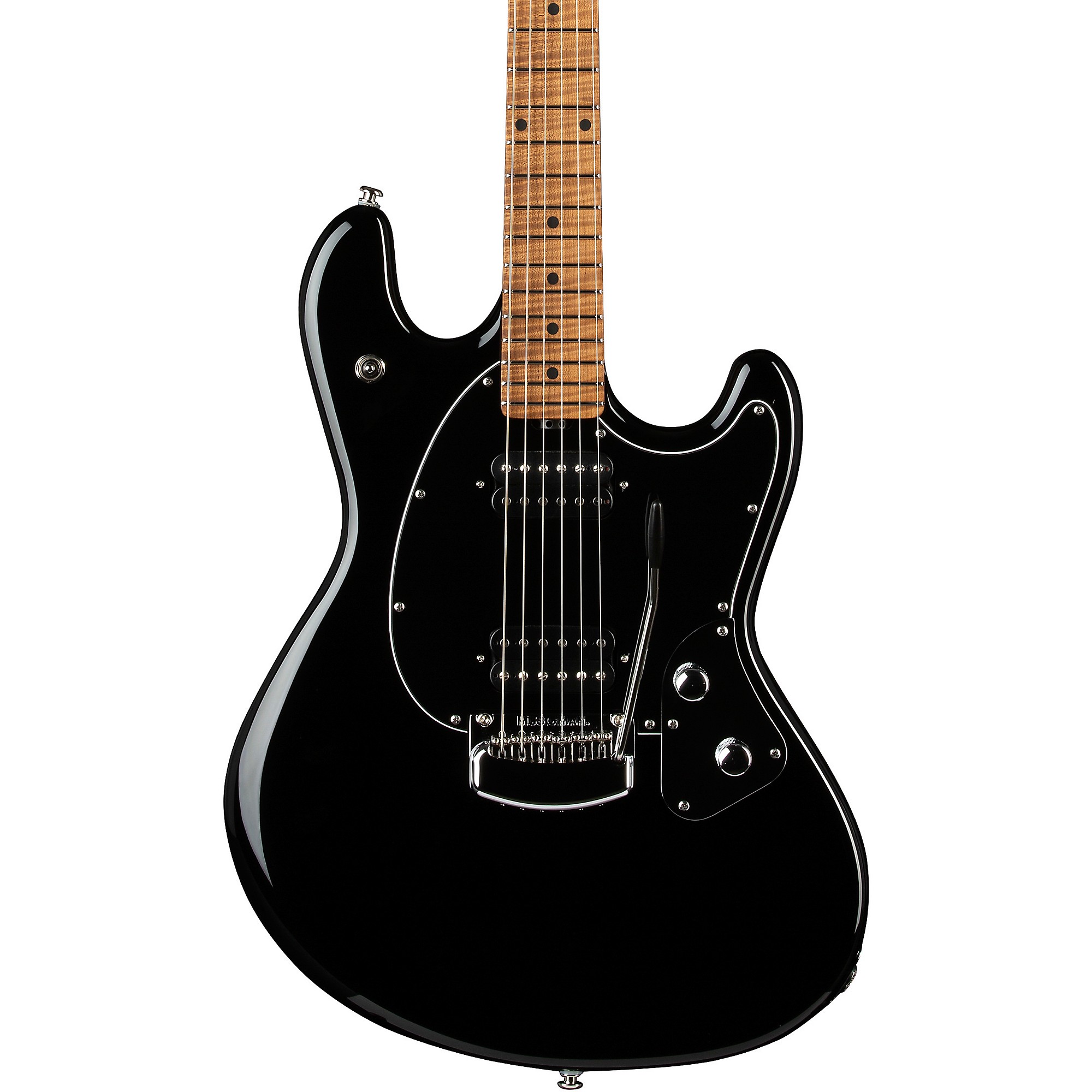 Platinum Ernie Ball Music Man StingRay RS Electric Guitar Black